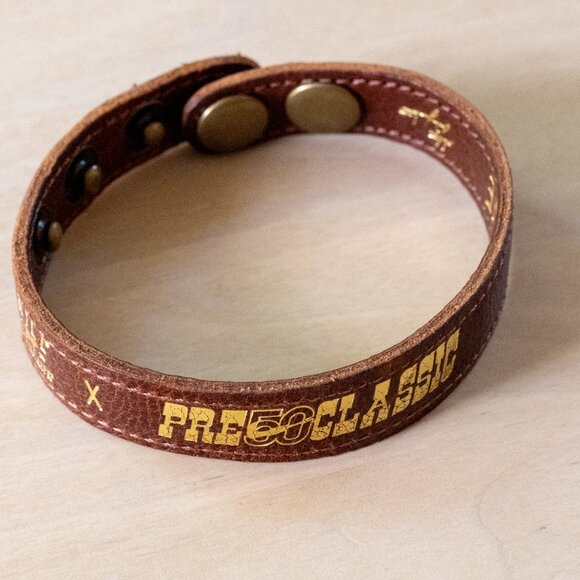 Will Leather Goods x Pre 50 VIP wrist band - Picture 1 of 6